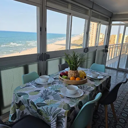 Ca Ulises Frente Al Mar, Pensado Desconectar Apartmán Valencie